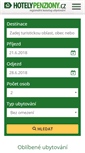 Mobile Screenshot of hotelypenziony.cz